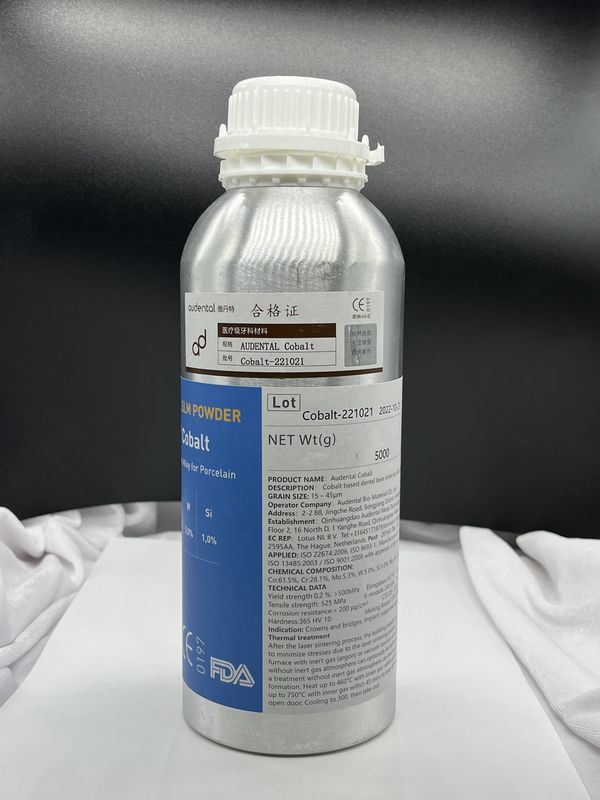 Get the Best Results with Audental CoCr Cobalt Chromium SLM Powder for Dental 3D Metal Printing