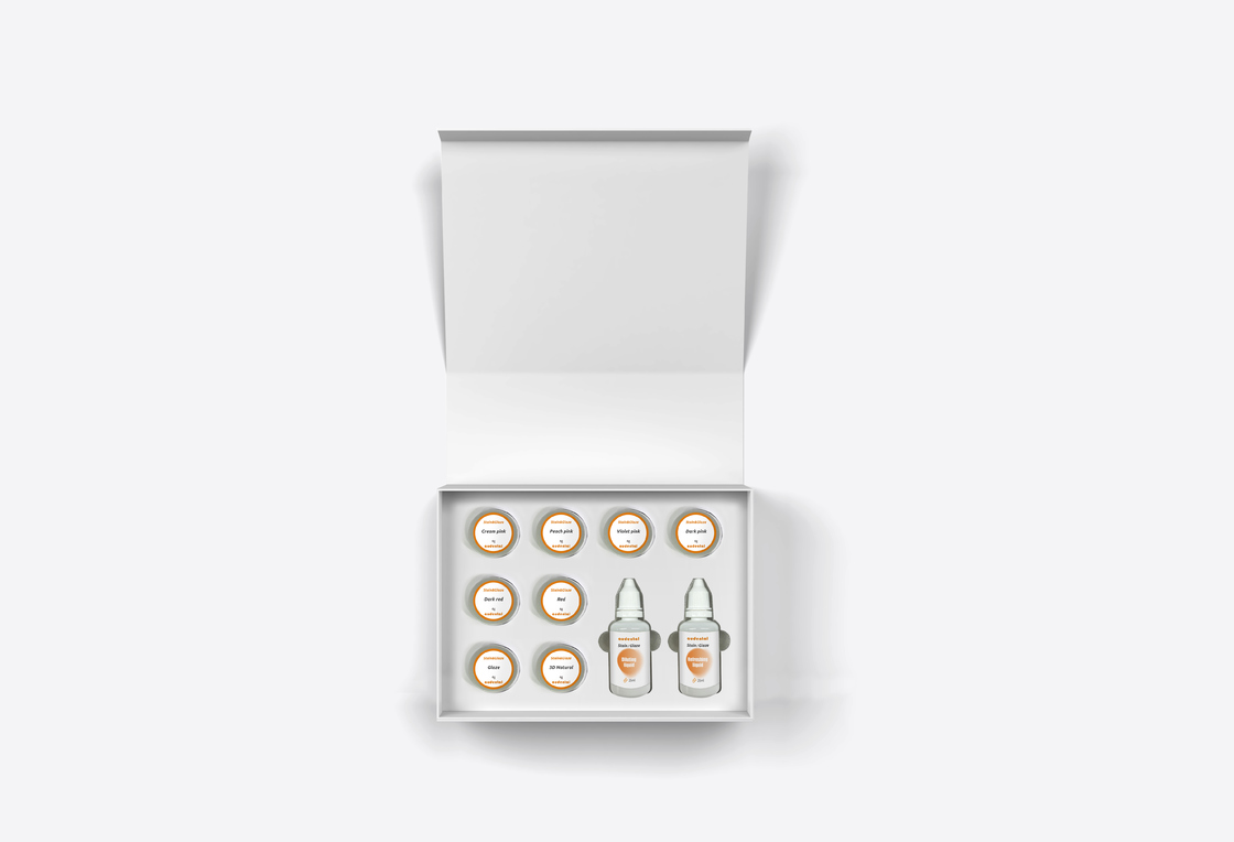 डेंटल लैब स्टेन और ग्लेज पेस्ट 25ml लिक्विड 4g 3D ग्लेज पेस्ट स्टेन और ग्लेजिंग सामग्री