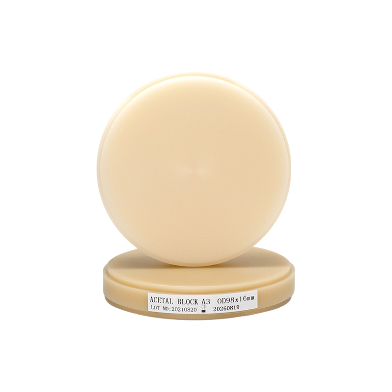 मजबूत और टिकाऊ पुनर्स्थापनों के लिए टिकाऊ और जल प्रतिरोधी पिंक-ए2 डेंटल पीएमएमए ब्लॉक