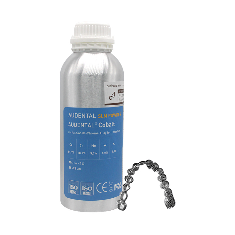 ऑडेंडल कोक्र एसएलएम पाउडर उच्च-शुद्धता कोबाल्ट-क्रोमियम मिश्र धातु दंत 3डी धातु मुद्रण और लेजर सिंटरिंग के लिए