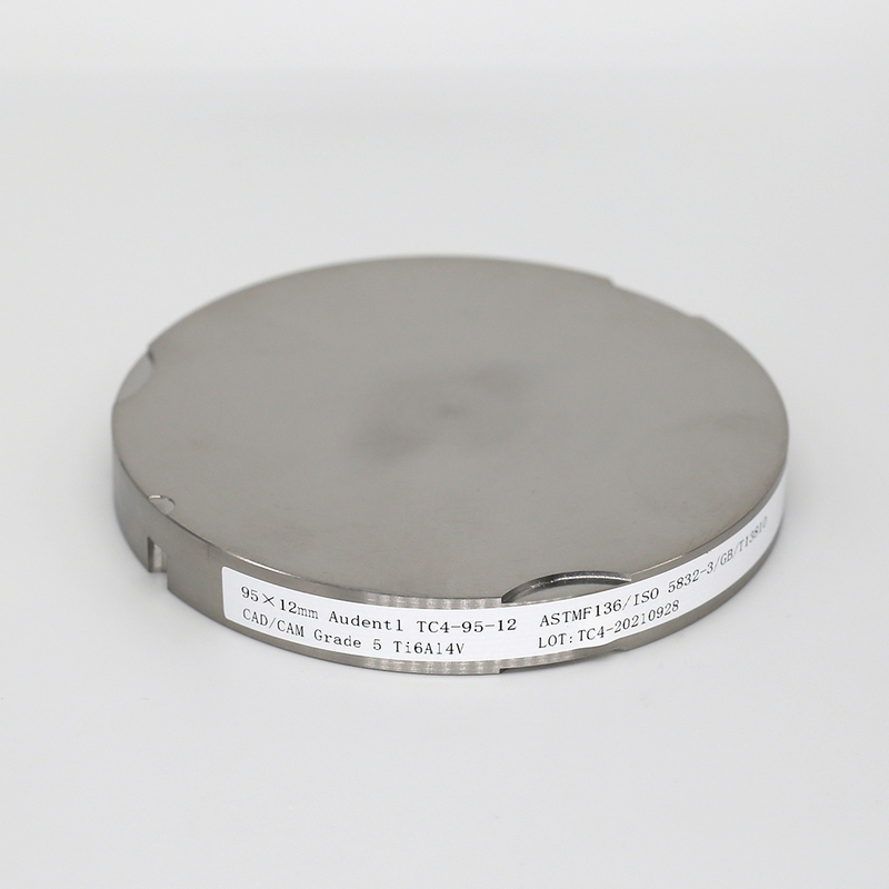 दंत चिकित्सा के लिए ऑडेंटल कोबाल्ट क्रोम ब्लॉक के साथ आसान पॉलिशिंग और आदर्श हैंडलिंग