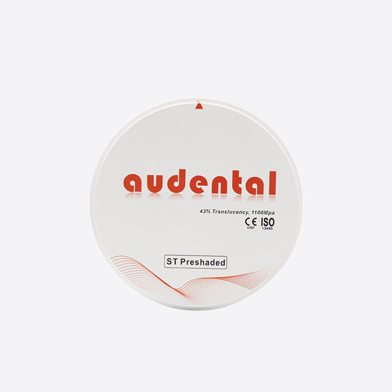 दंत ज़िरकोनिया ब्लॉक, ज़िरकोनियम डाइऑक्साइड से निर्मित, 900 MPa की फ्लेक्सुरल स्ट्रेंथ और वीटा शेड संगतता के साथ