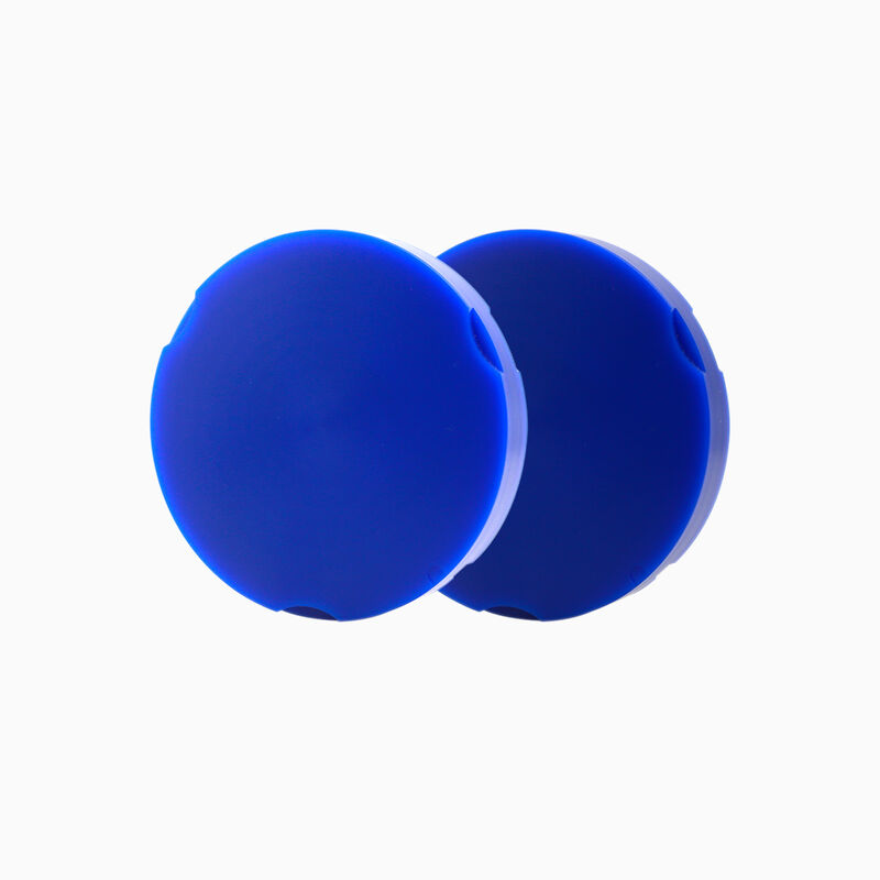 डेंटल वैक्स डिस्क कई रंगों में नीले, हरे, सफेद रंग में उपलब्ध है, जिसे साफ जलने और ओक्लूजल मॉर्फोलॉजी को आसानी से देखने के लिए डिज़ाइन किया गया है