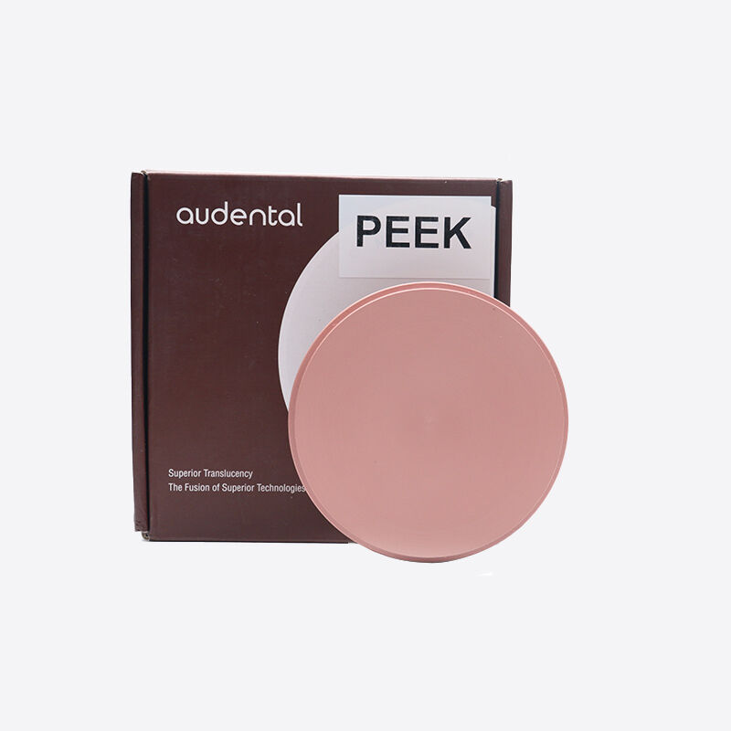 अस्थायी मुकुटों के निर्माण के लिए दंत पीएमएमए ब्लॉक अघुलनशील जल अवशोषण गुणों के साथ पुल और पूर्ण दांतों