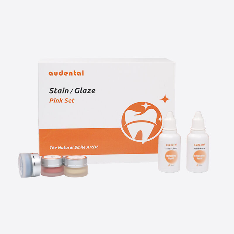 फुल कंटूर ज़िरकोनिया रेस्टोरेशन के लिए एक चरण में शेड रिप्रोडक्शन और ब्रिलियंट ग्लेज प्रदान करने वाले डेंटल लैब उपकरण