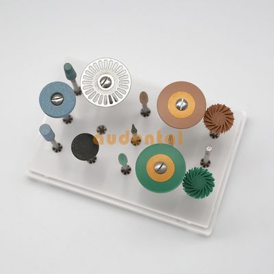 डायमंड डेंटल ऐक्रेलिक पॉलिशिंग बर्स पीएमएमए ज़िरकोनिया क्राउन पॉलिशिंग किट