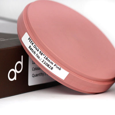 92 मिमी डेंटल पीएमएमए ब्लॉक सीएएम सीएडी पीक ब्लॉक फ्रेम इम्प्लांट्स डेंटिस्ट्री