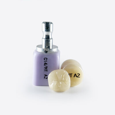 एस्थेटिक रेस्टोरेशन के लिए डिज़ाइन किए गए डेंटल ग्लास सिरेमिक, जिसमें उच्च पारदर्शिता, प्राकृतिक फ्लोरोसेंस और स्थायित्व की आवश्यकता होती है