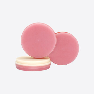 प्राकृतिक दांत सौंदर्यशास्त्र के लिए दांत पीएमएमए ब्लॉक गुलाबी ए 2 छाया अस्थायी मुकुट के लिए आदर्श